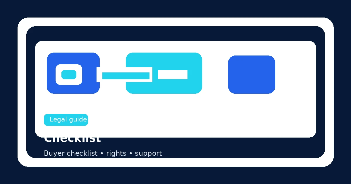 Legal IPTV subscription checklist covering terms, device readiness, support expectations, and renewal planning