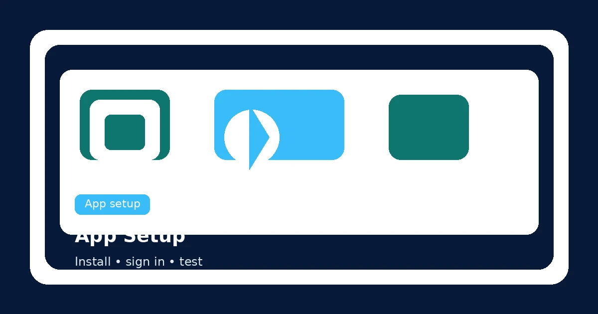 Structured setup guide for a moa tv app workflow with secure sign-in, playback testing, and device preparation